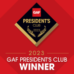 ECO Recognized as a 2023 GAF Master Elite® President’s Club Award Winner